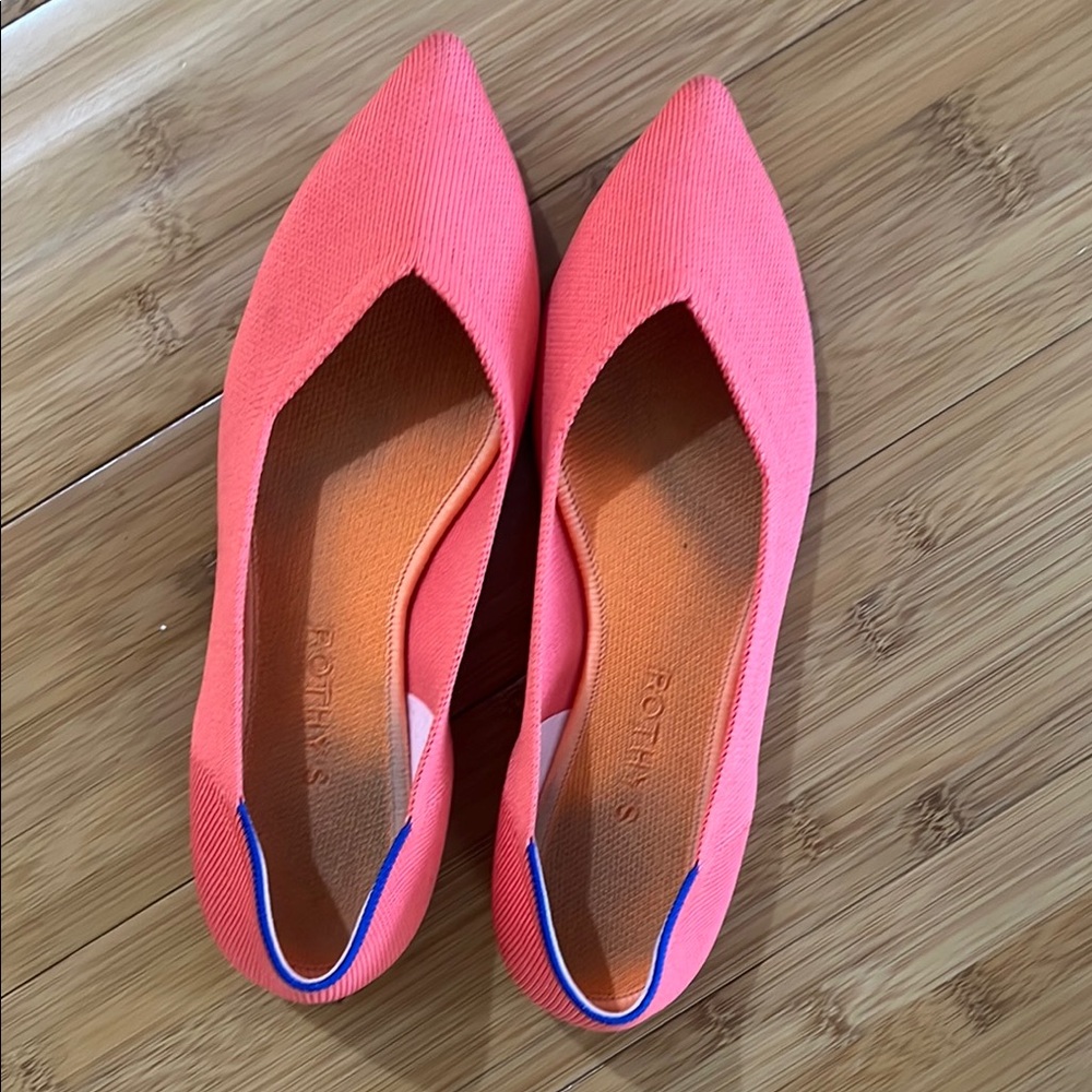 Rothy's Coral Women's Flats 9.5